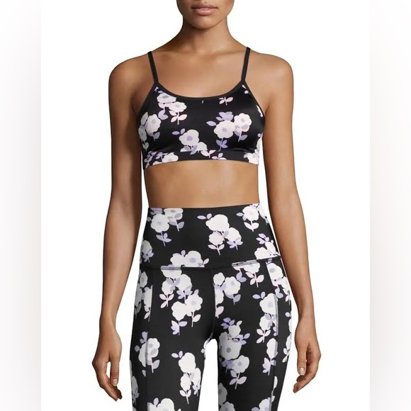 Kate Spade x Beyond Yoga Cinched Side Bow Legging in Floral Garden - Picture 5 of 5